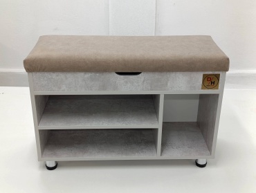 Банкетка-обувница DEMEU HOME 80x31x50 см, ЛДСП