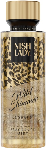 NISHLADY Wild Shimmer Leopard мист для тела 260 мл