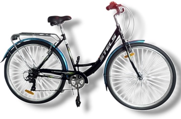 Велосипед STELS Legenda 390 2025 20 дюймов черный