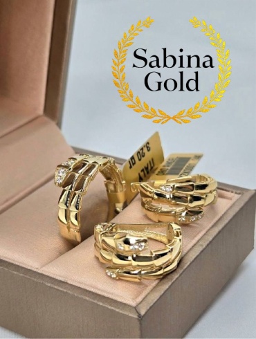 Sabina Gold KMP-SBN-307 вес 7.92 г золото, фианит