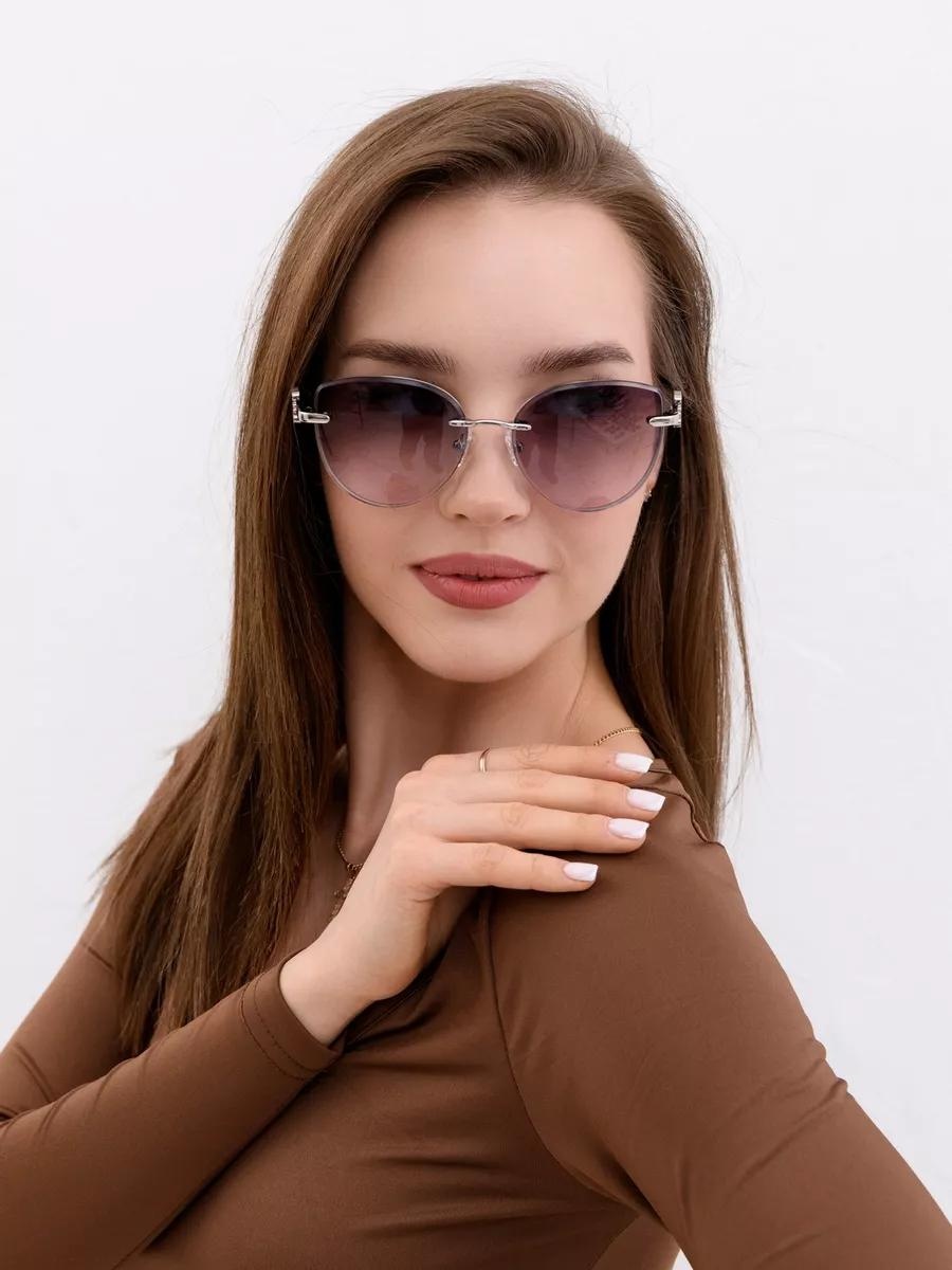 RITA BRADLEY солнцезащитные очки кошачий глаз градиент