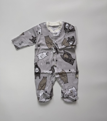 Комбинезон Twins Textile серый