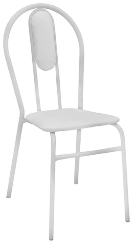 Стул ZETA Лука 2 м.эл., 90x37x38 см, белый 1 шт.