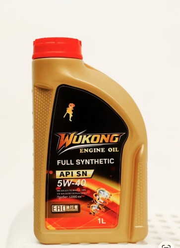 Синтетическое Wukong Моторное масло 5W-40 5W-40 1 л