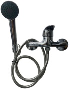 Смеситель для душа След-72, ABS пластик, цвет хром