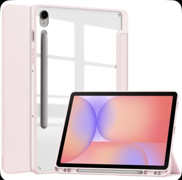 Чехол YOTRIX для Samsung Galaxy Tab S10 FE, Galaxy Tab S10 Lite 10.9 дюйм розовый