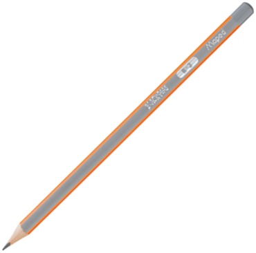 Карандаш Maped 850025, H, 2 шт