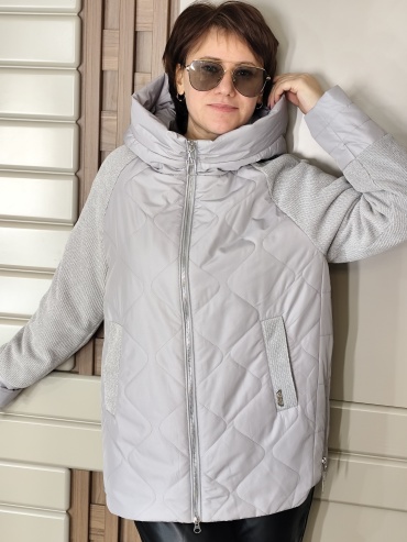 Демисезонная куртка Bogema Store серый