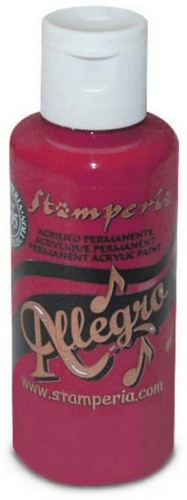 Краска акриловая Allegro "Una Fragola" 59 мл KAL129