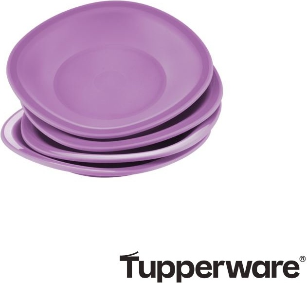 Тарелка Tupperware 11177538, Количество предметов: 4