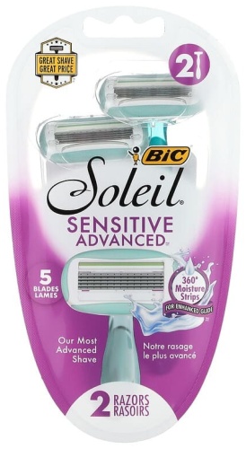 Bic Soleil Sensitive Advanced бритвенный станок 2 шт
