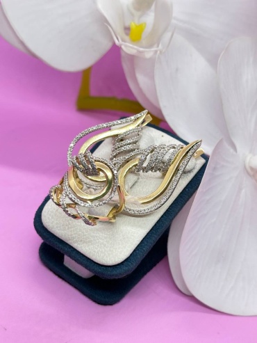 SAR JEWELRY shush-24-0031_5799_18 вес 16.3 г золото, бриллиант