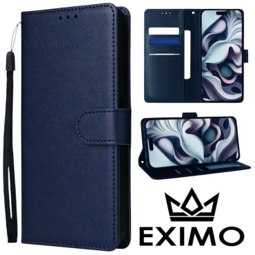 Чехол EXIMO для Samsung Galaxy S25 темно-синий