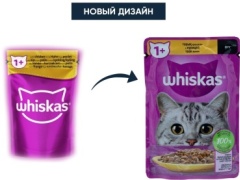 Whiskas Whiskas рагу курица 85 г 1 шт