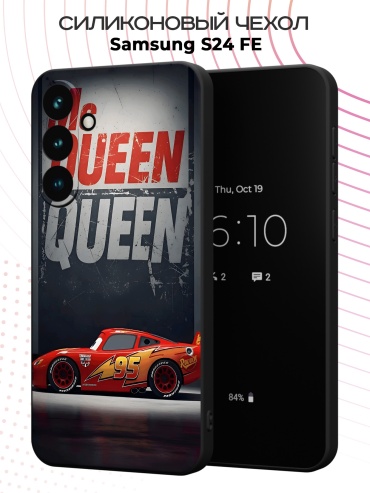 Чехол для Samsung S24 FE рисунок