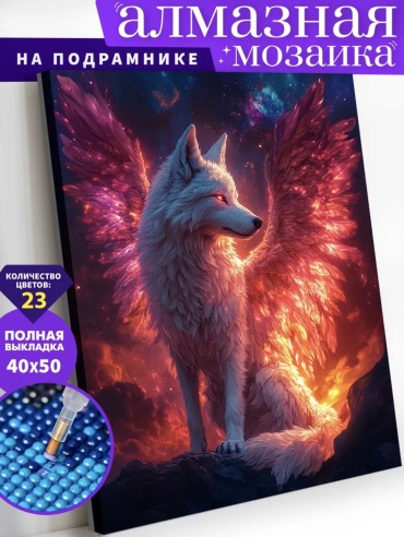 BALMOND Крылатый волк 50x40 см