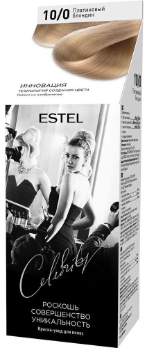 ESTEL PROFESSIONAL Celebrity 10/0 платиновый блонд крем-краска 140 мл