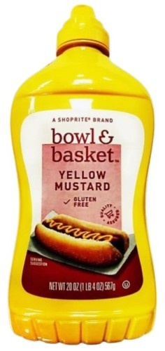 ShopRite горчица классическая Горчица Yellow Mustard 227 г