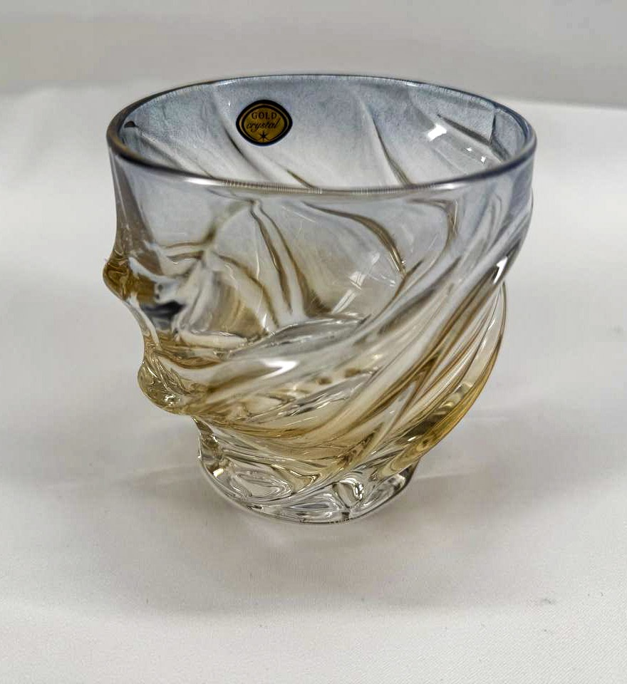 Набор стаканов Gold Crystal 320 мл, хрусталь, 6 шт