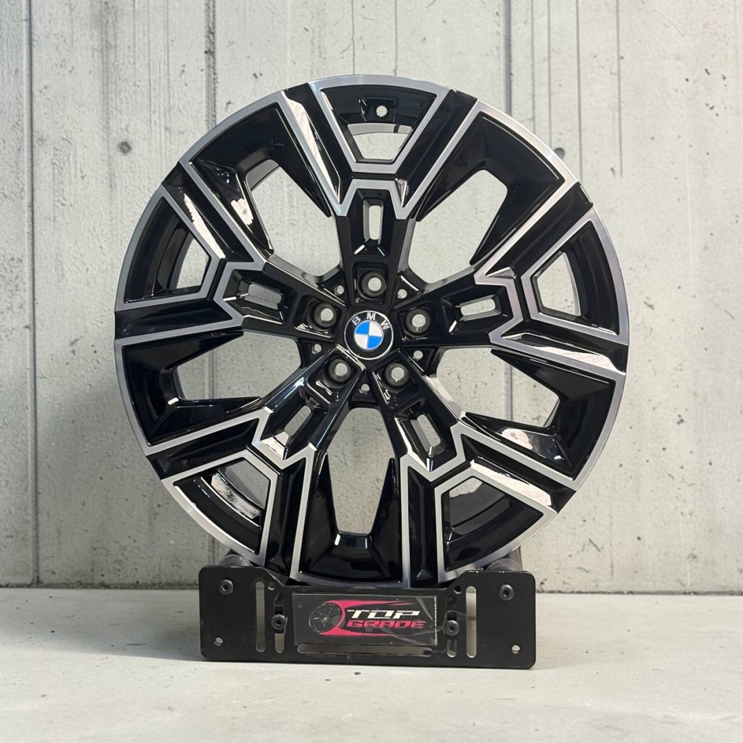 Top Grade AKHM12 8.5/9.5x20/5x112 D66.6 ET35 4 диска черный, серебристый, серый