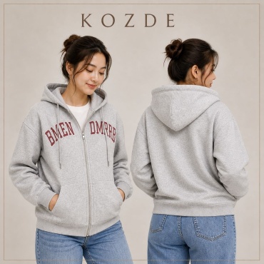 Толстовка KOZDE светло-серый