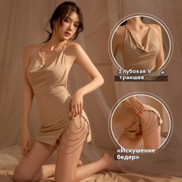 Платье серый