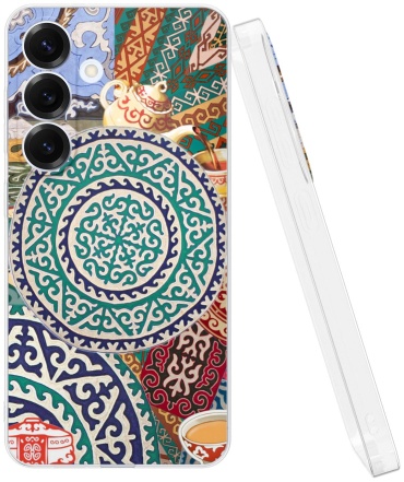 Чехол Mcover для Samsung Galaxy S25 рисунок