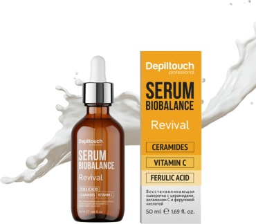Depiltouch сыворотка Biobalance Revival для лица, для зоны декольте 50 мл