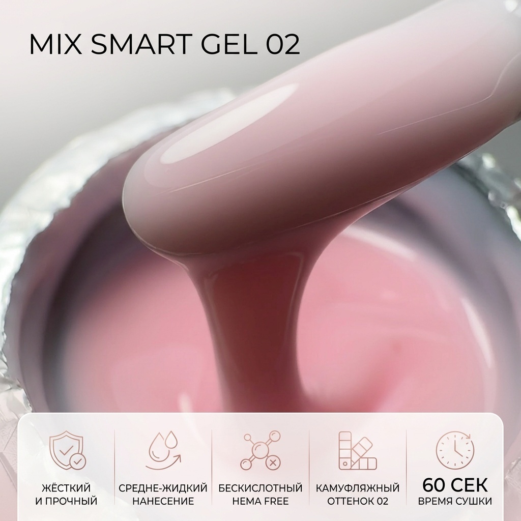 MiX гель SMART 02 15 мл