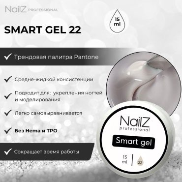 NailZ гель Smart 22 15 мл