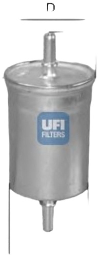 UFI топливный фильтр 3176900