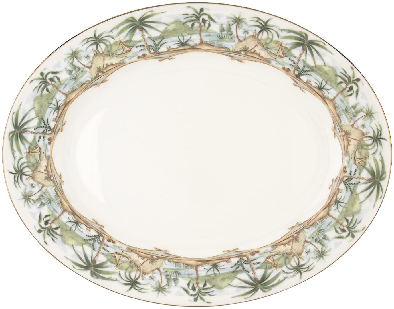 Блюдо Lenox BRITISH COLONIAL 40х30.4 см, фарфор, 1 шт