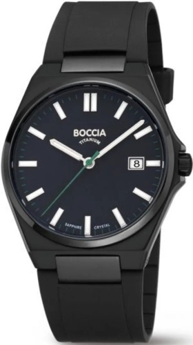 Кварцевые Boccia Titanium 3667-04С титан