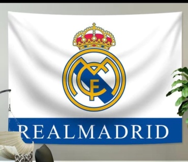 Фанатский флаг Real Madrid 95x70 см
