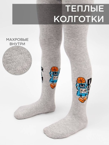 Колготки светло-серый
