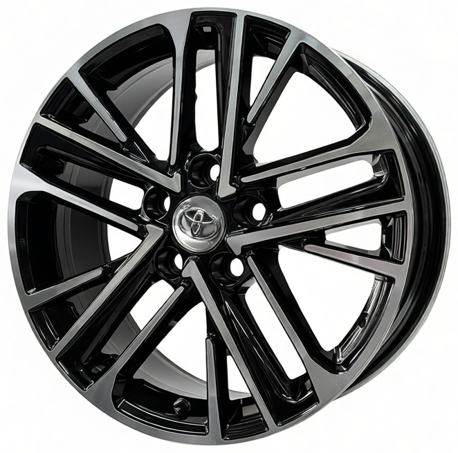 RNO 5315 8x18/5x114.3 D60.1 ET45 4 диска черный, серебристый