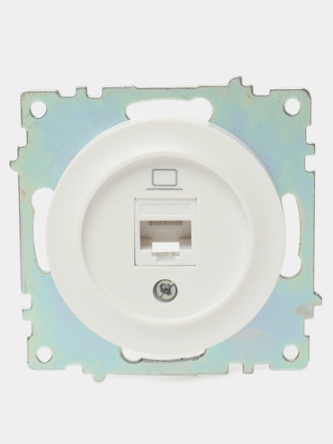 Компьютерная розетка (RJ45) 1000030324892, белый