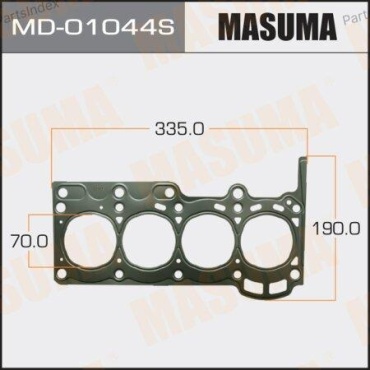 MASUMA Прокладка ГБЦ MD01044S