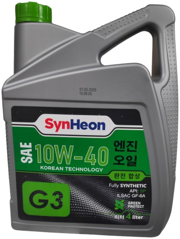 Синтетическое SynHeon Syn Heon 10W-40 4 л