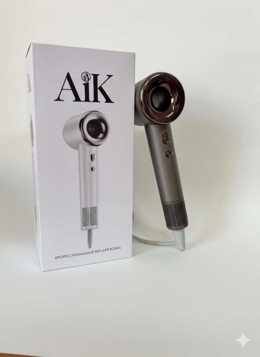 AiK YEY-GS82 фен бежевый, бронзовый