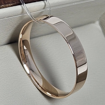 Обручальное кольцо Gaukhar Jewelry Т3810-100-17,5 размер 17.5 вес 1.6 г золото, без вставок