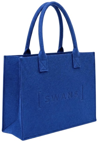 Сумка шоппер SWANS фетр синий