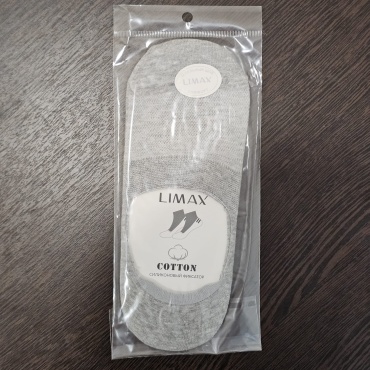 Носки LIMAX 1 пара серый 39-41