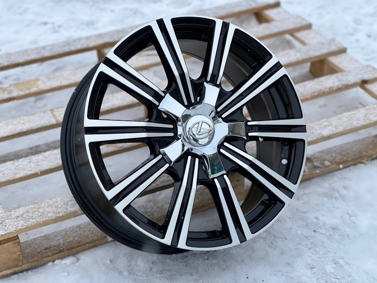 KOKO lexus-h742f-GLOSS BLACK FACE 8x18/5x150 D110 ET60 4 диска черный