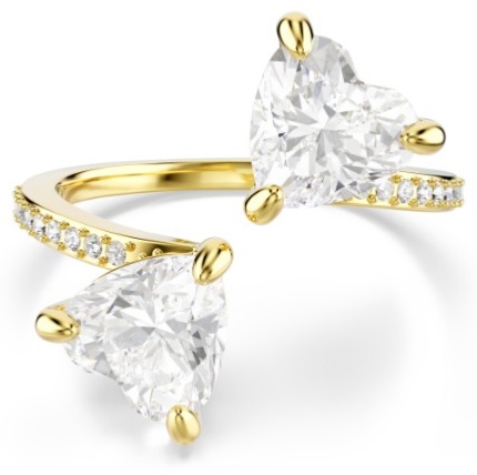 Кольцо Swarovski 5733478 размер 19 бижутерный сплав, кристаллы Swarovski, цирконий