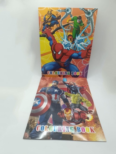 Раскраска А4 с наклейками МАЛЬЧИКАМ COLORING BOOK (В АССОРТИМЕНТЕ)
