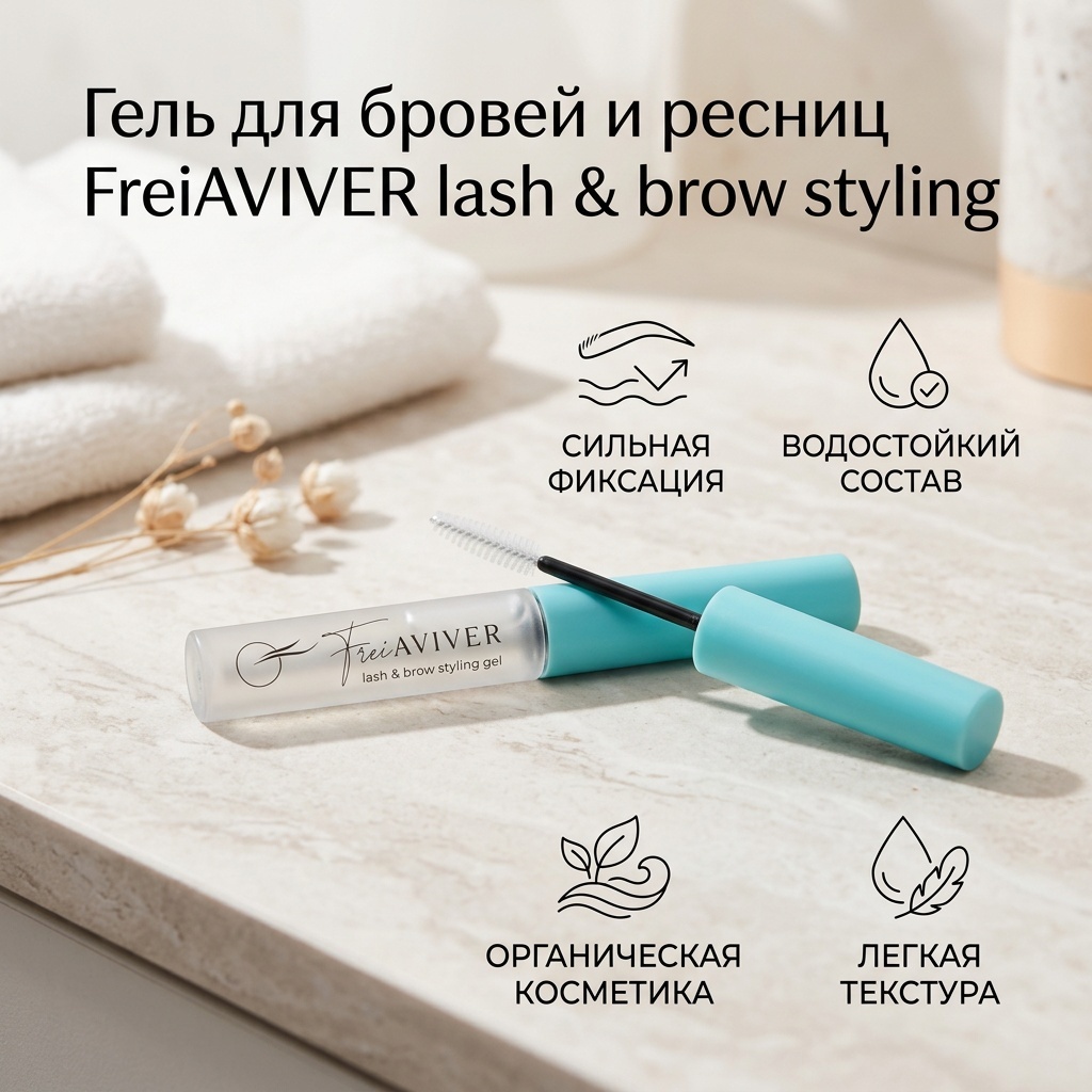 FreiAVIVER гель Losh & Brow Styllng прозрачный 4 мл