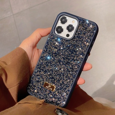 Чехол ОЕМ для Apple iPhone 16 Pro Max темно-синий