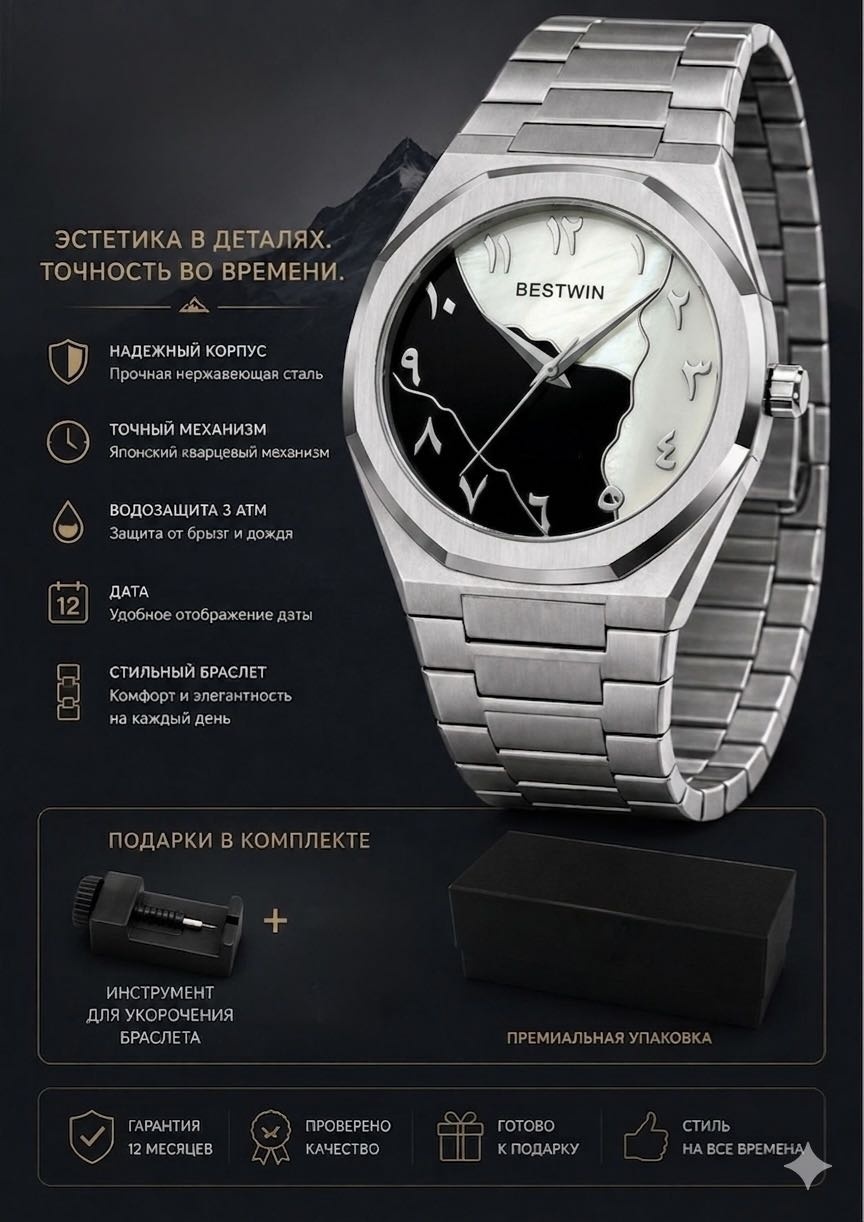 Механические Bestwin 812BK сталь