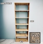 Стеллаж напольный LOFT Style 155180831, 63x30x180 см, светло-коричневый